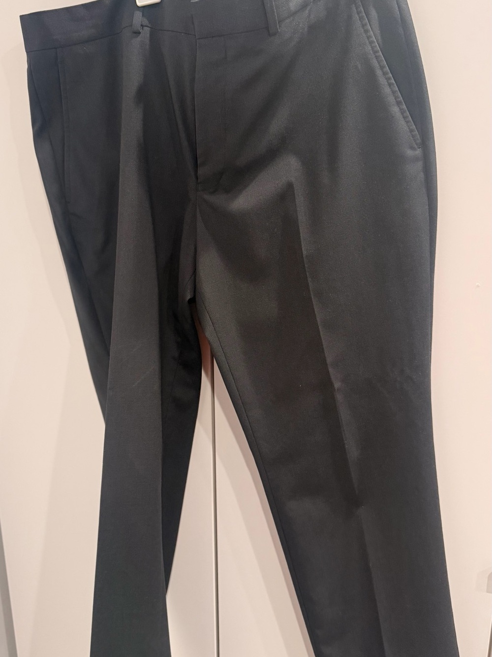 Kenneth Cole Reaction Black Slim Dress Pants